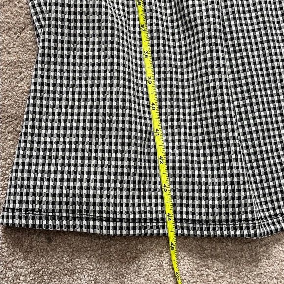 Vero Moda Tilly Calf Checked Smocked waist Gingham Dress XS Adjustable Straps - Picture 11 of 11